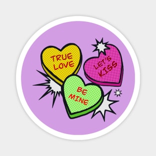 CANDY HEART LOVE Magnet